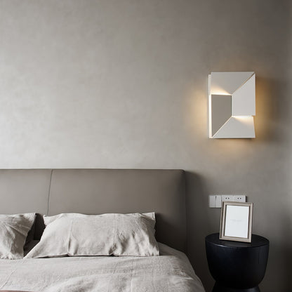Grid Wall Sconce with Adjustable Brightness