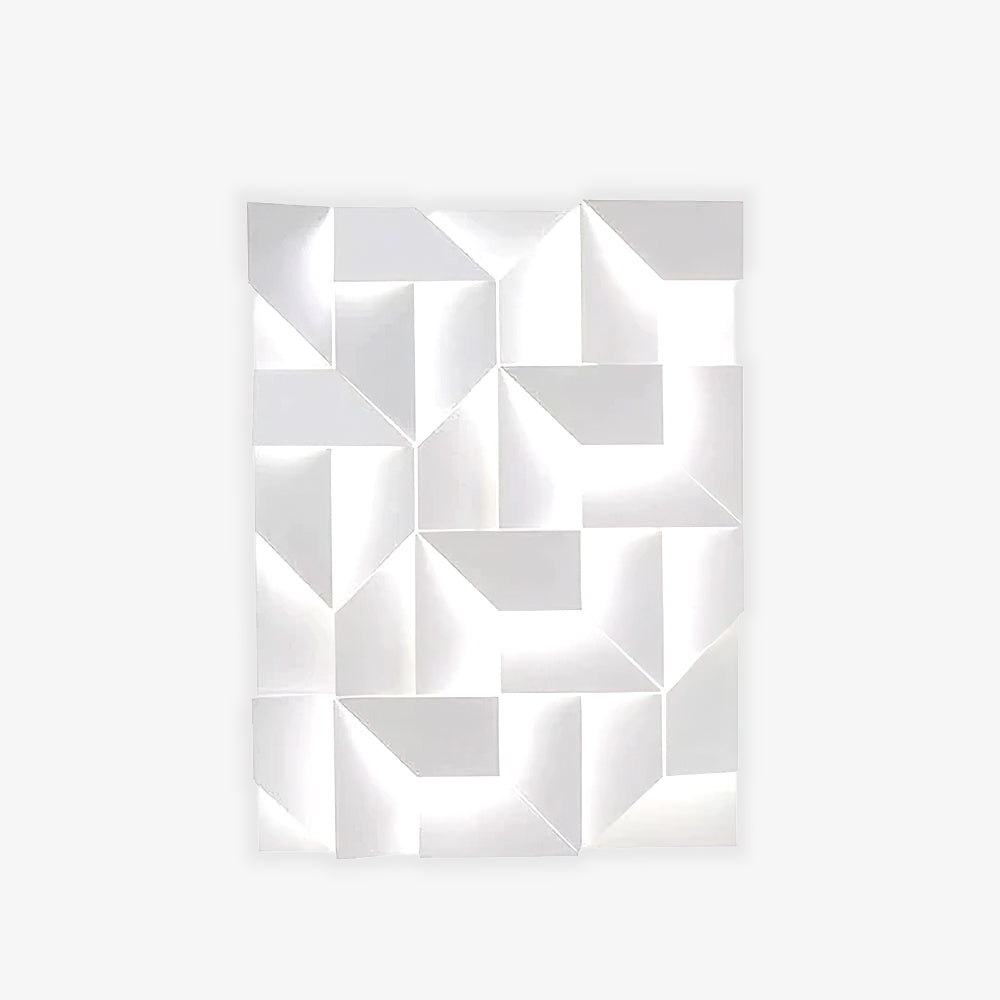 Grid Wall Sconce with Adjustable Brightness