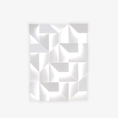 Grid Wall Sconce with Adjustable Brightness