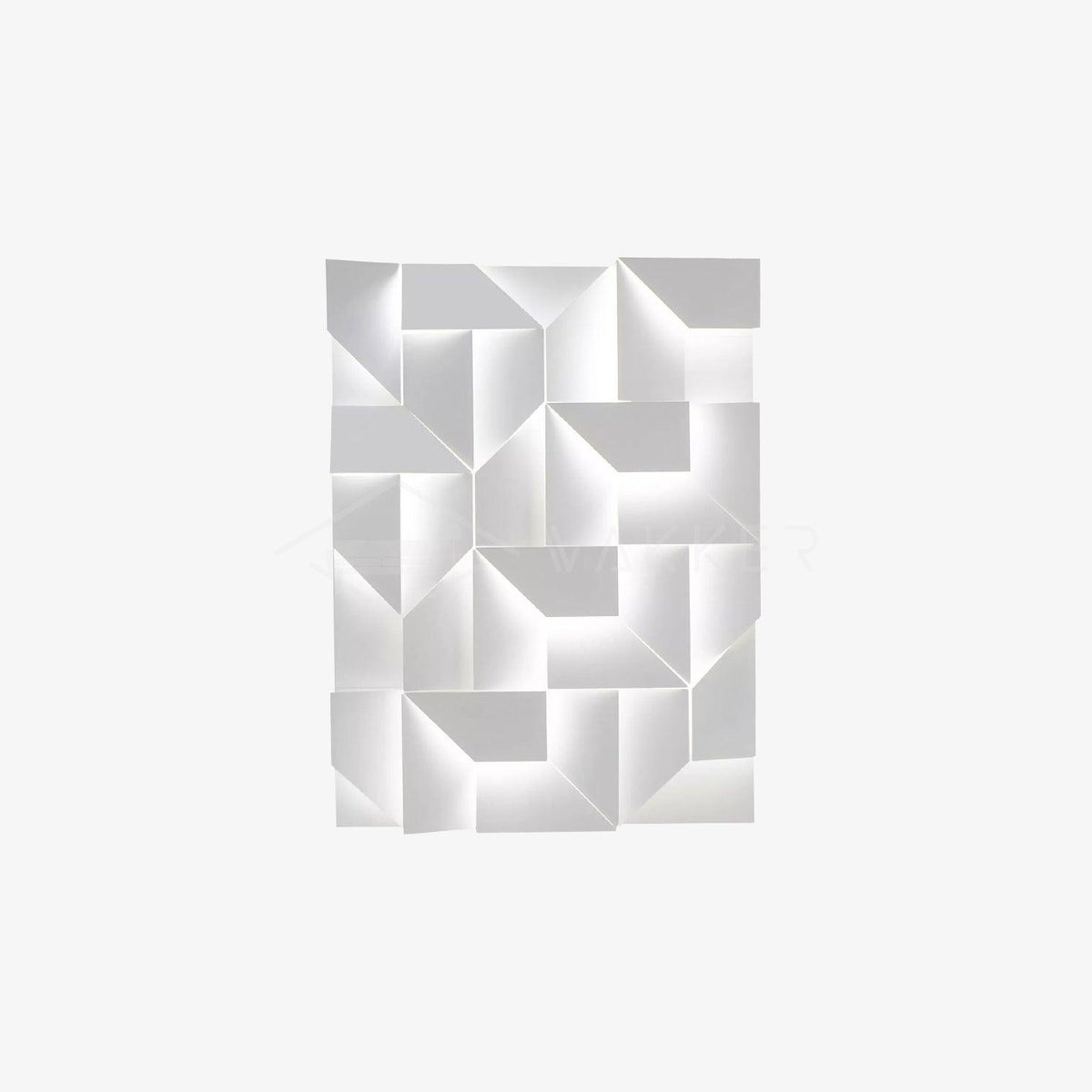 Grid Wall Sconce with Adjustable Brightness