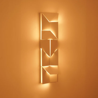 Grid Wall Sconce with Adjustable Brightness