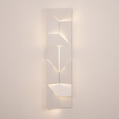 Grid Wall Sconce with Adjustable Brightness