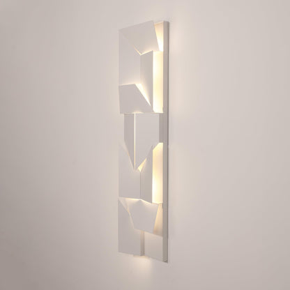 Grid Wall Sconce with Adjustable Brightness