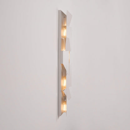 Grid Wall Sconce with Adjustable Brightness