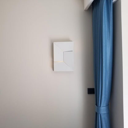 Grid Wall Sconce with Adjustable Brightness