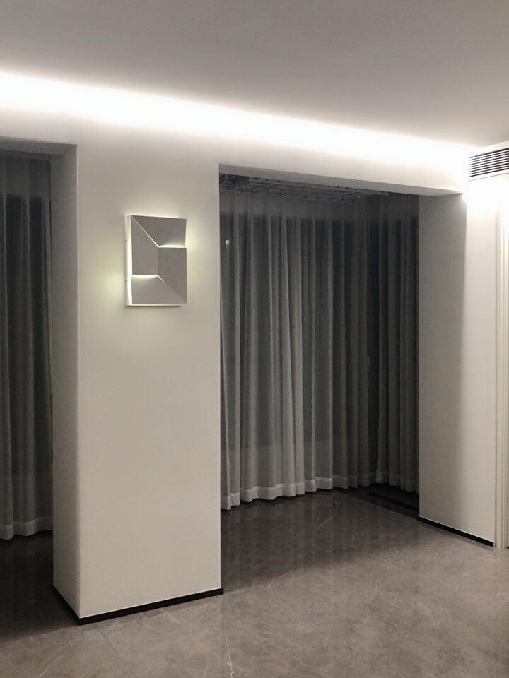 Grid Wall Sconce with Adjustable Brightness