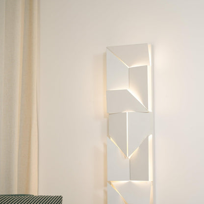 Grid Wall Sconce with Adjustable Brightness