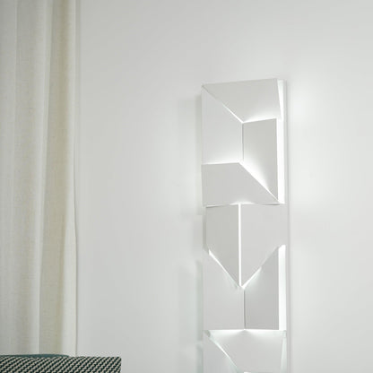 Grid Wall Sconce with Adjustable Brightness