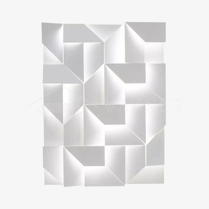 Grid Wall Sconce with Adjustable Brightness