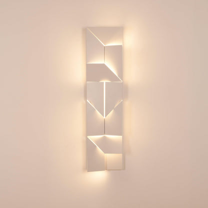 Grid Wall Sconce with Adjustable Brightness