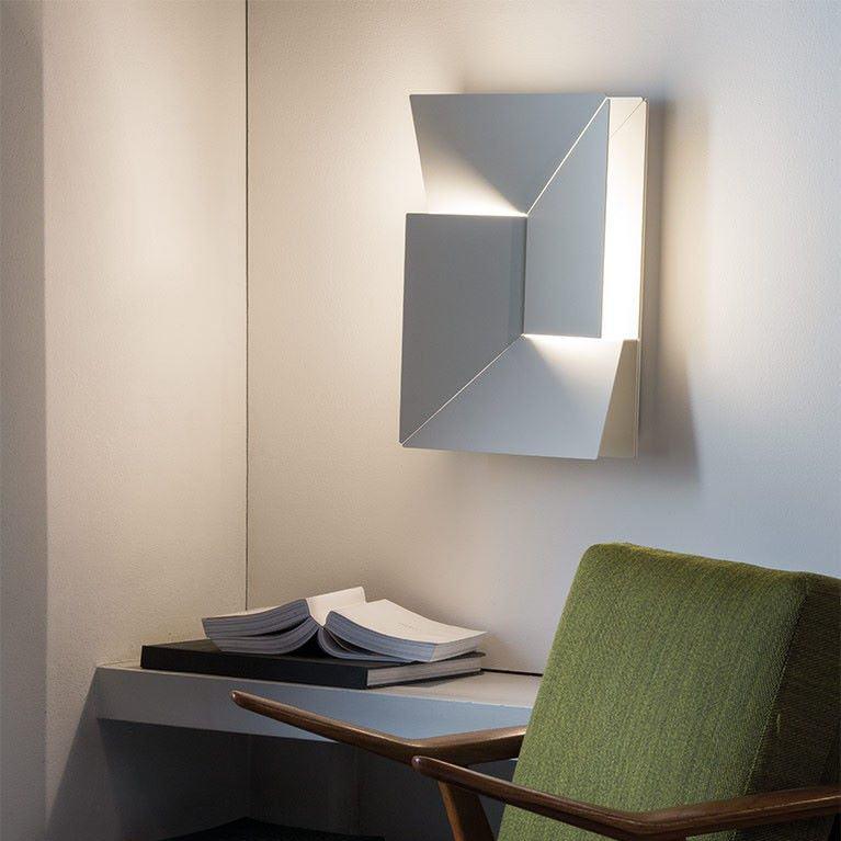Grid Wall Sconce with Adjustable Brightness