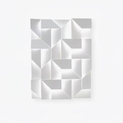 Grid Wall Sconce with Adjustable Brightness