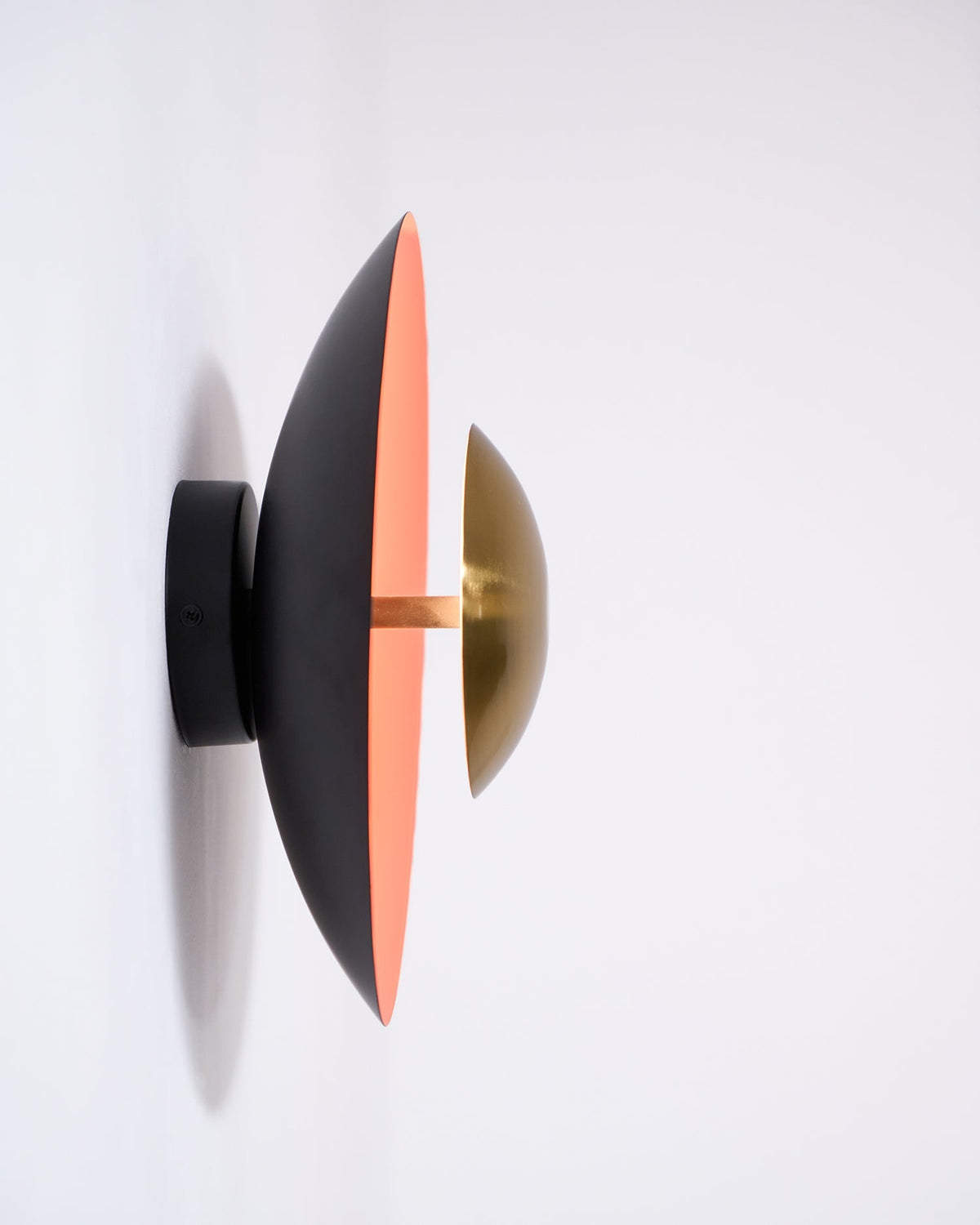 Round Wall Light with Adjustable Brightness