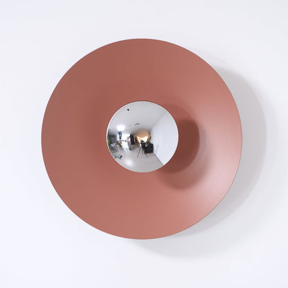 Round Wall Light with Adjustable Brightness