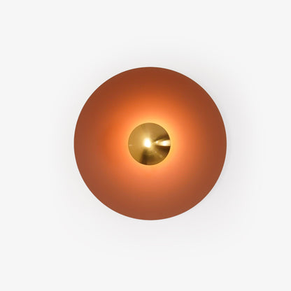Round Wall Light with Adjustable Brightness