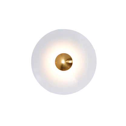 Round Wall Light with Adjustable Brightness