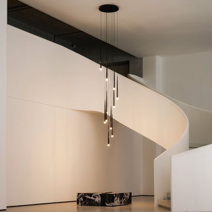 Slender Cone Chandelier Position 71