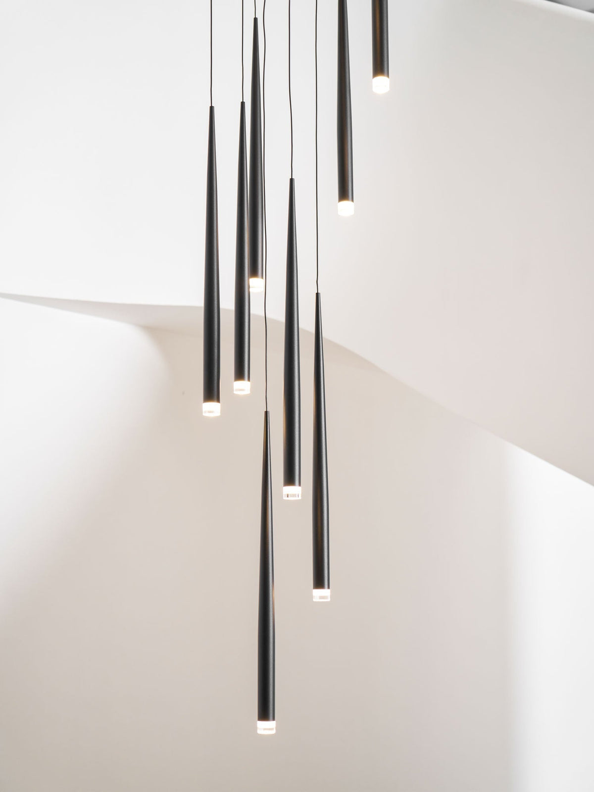 Slender Cone Chandelier Position 72