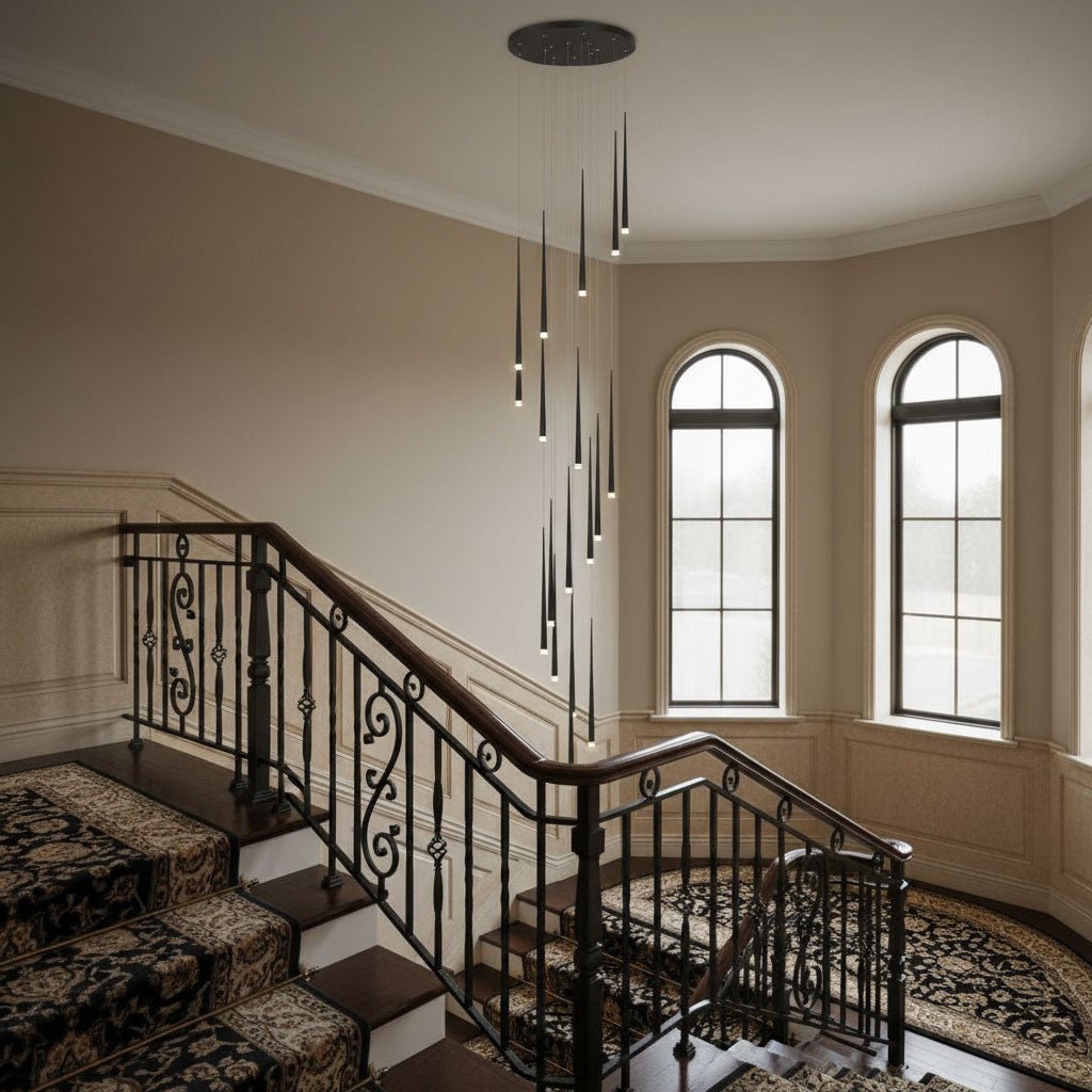 Slender Cone Chandelier Position 7
