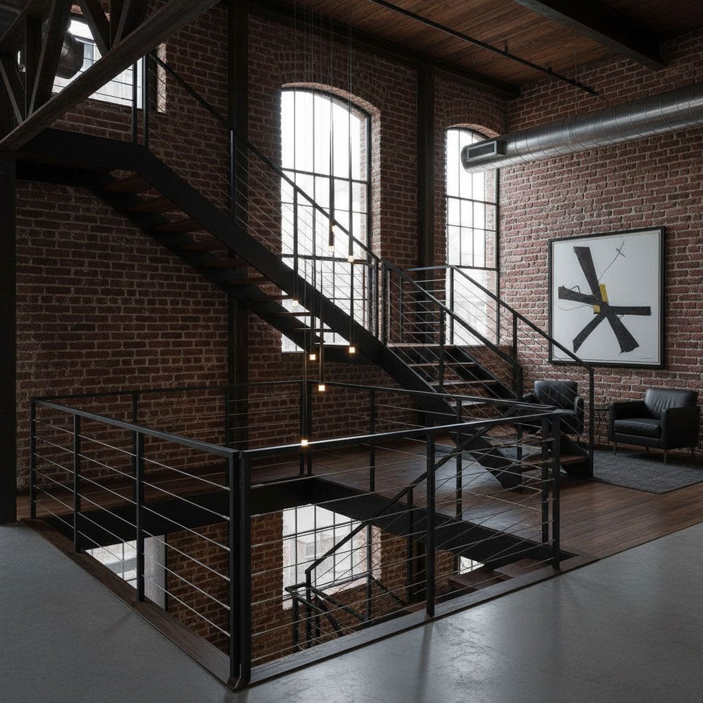 Slender Cone Chandelier with Adjustable Height, Energy Efficient — alternate angle