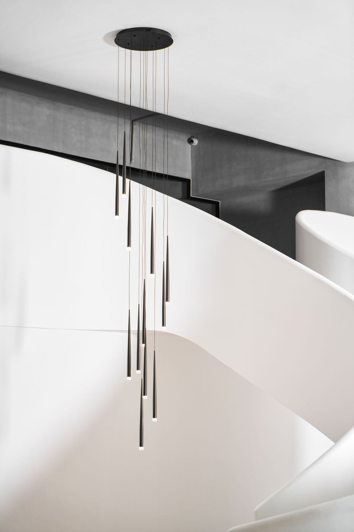 Slender Cone Chandelier Position 67