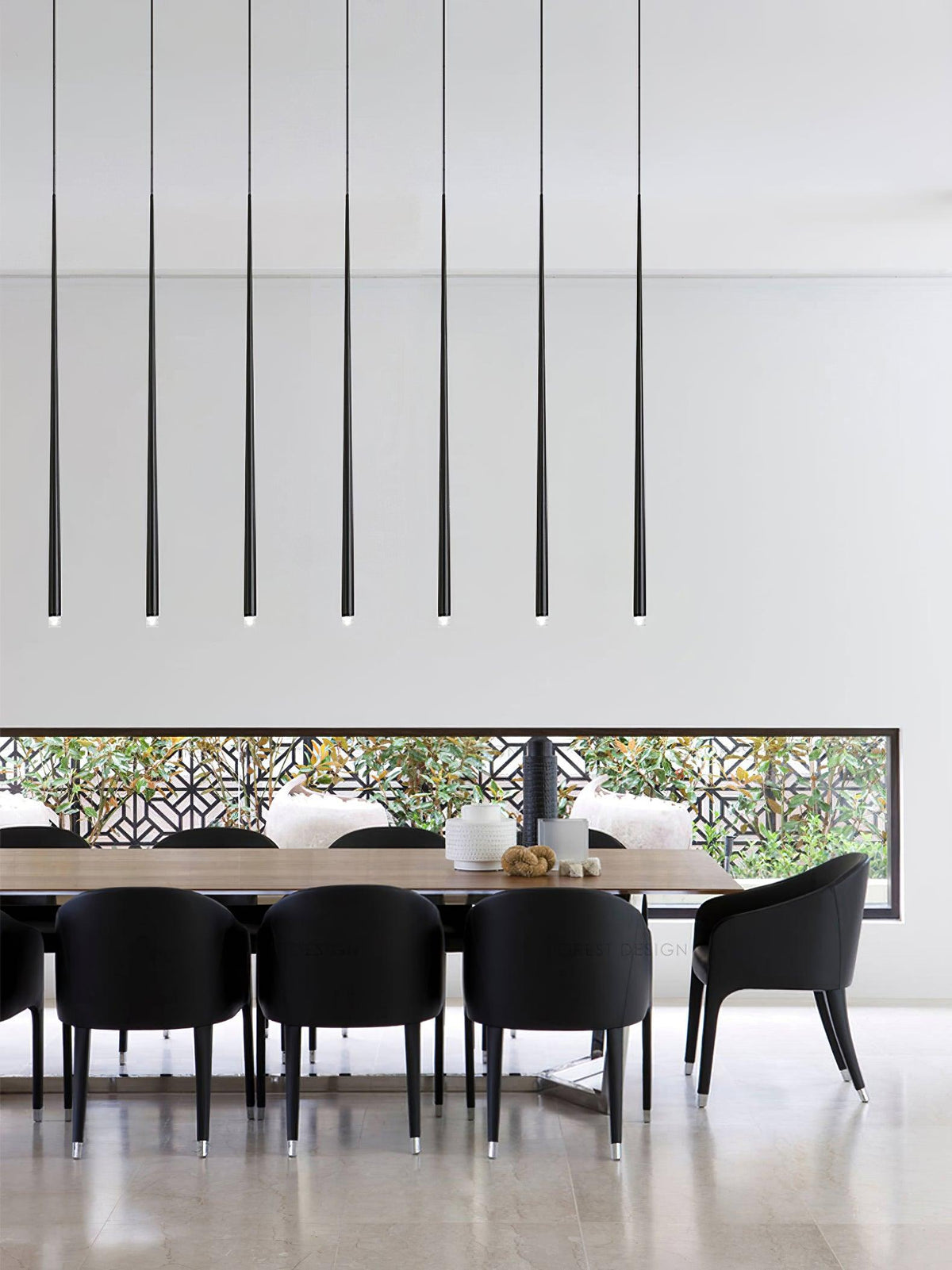 Slender Cone Chandelier Position 19