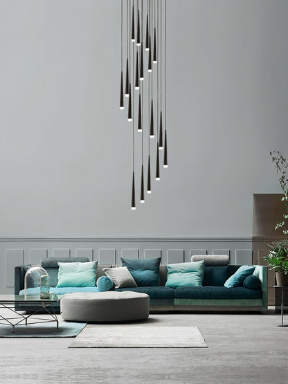 Slender Cone Chandelier Position 23