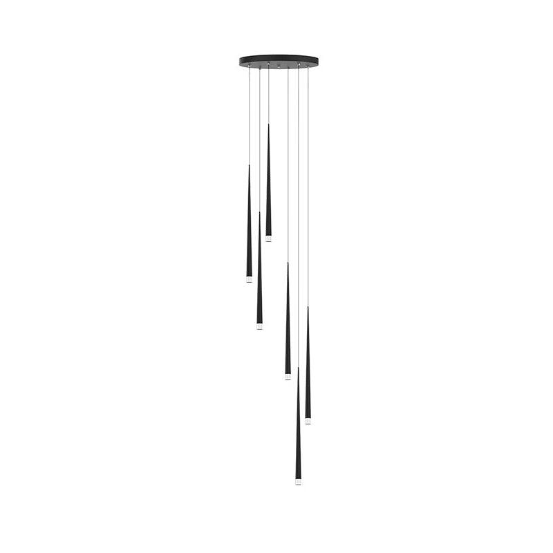 Slender Cone Chandelier Position 33
