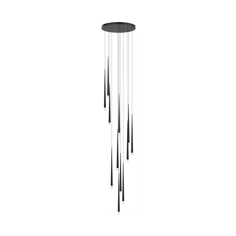 Slender Cone Chandelier Position 35