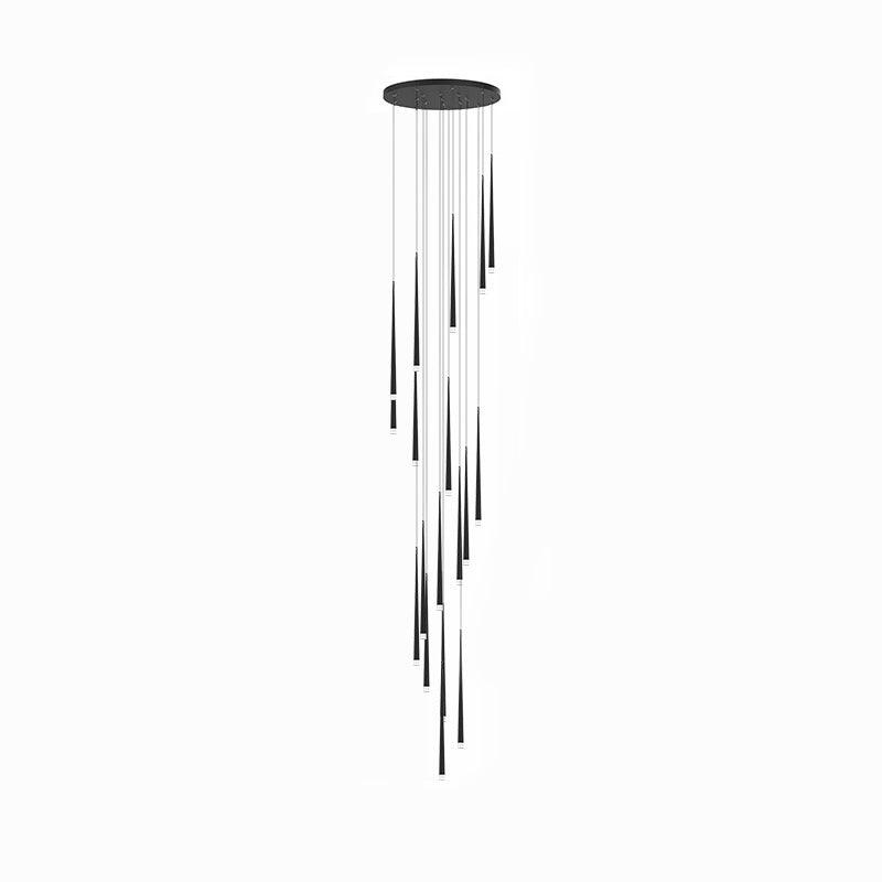 Slender Cone Chandelier Position 36
