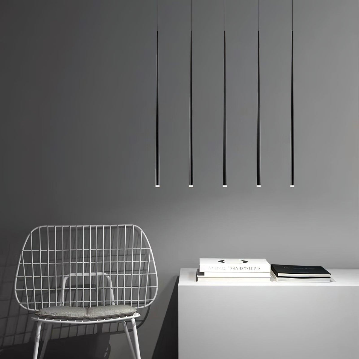 Slender Cone Chandelier Position 16