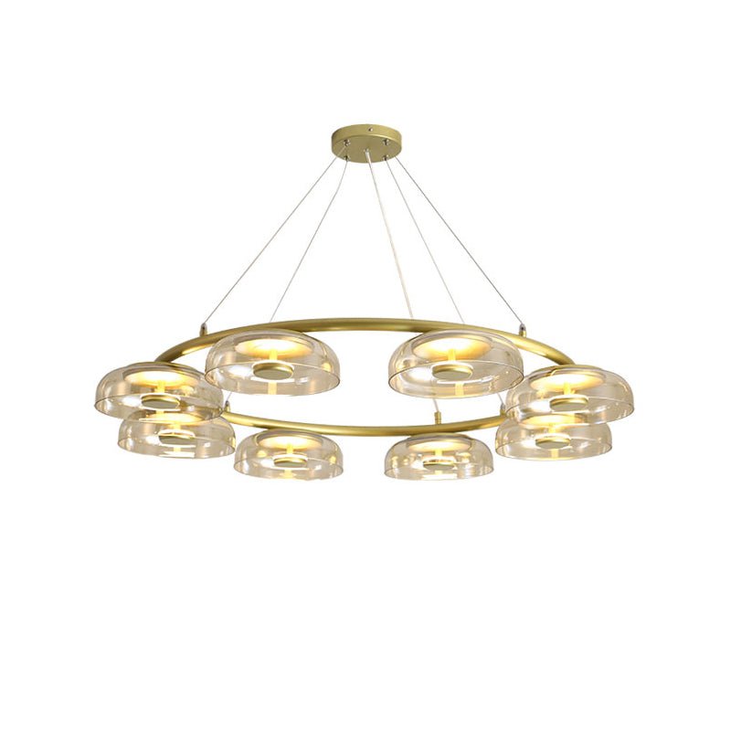 Modern Chandelier, Energy-Efficient LED Lighting
