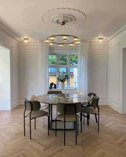 Modern Chandelier, Energy-Efficient LED Lighting