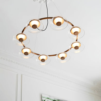 Modern Chandelier, Energy-Efficient LED Lighting