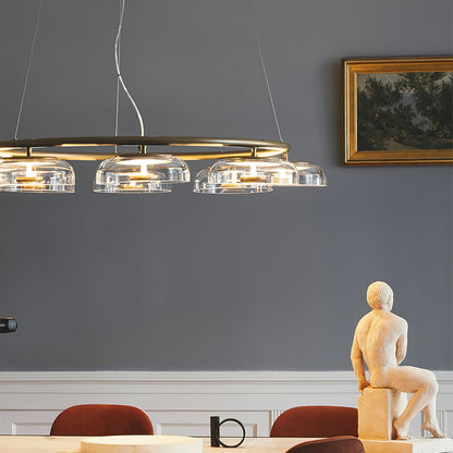 Modern Chandelier, Energy-Efficient LED Lighting