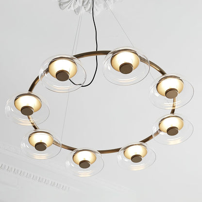 Modern Chandelier, Energy-Efficient LED Lighting
