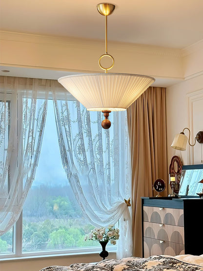 Solaria Pleated Pendant Light Position 13