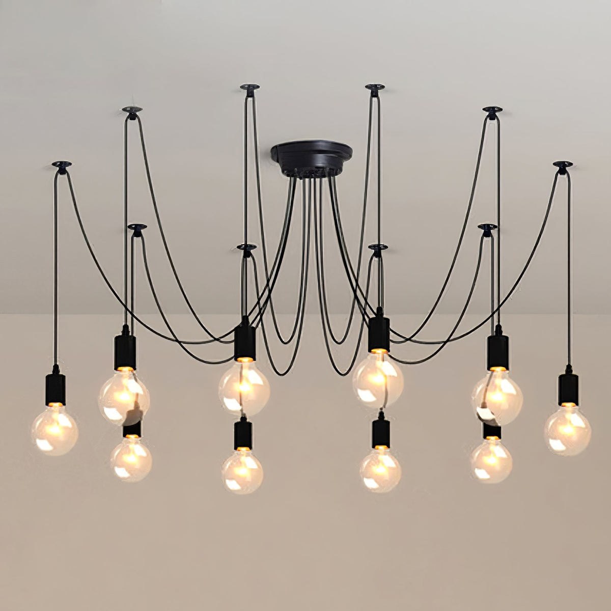 Spider Ceiling Chandelier Position 45