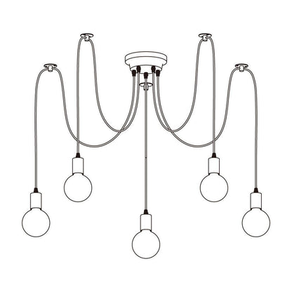 Spider Ceiling Chandelier Position 44
