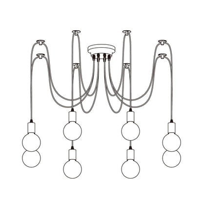 Spider Ceiling Chandelier Position 43