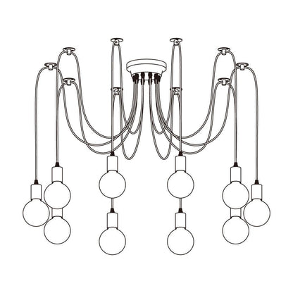 Spider Ceiling Chandelier Position 42