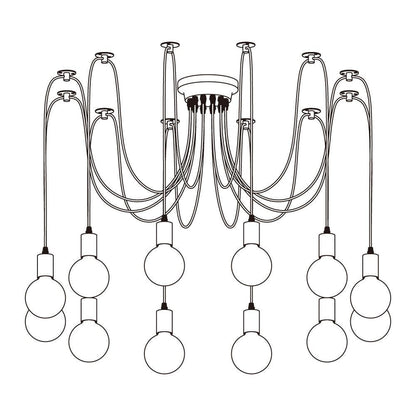 Spider Ceiling Chandelier Position 41