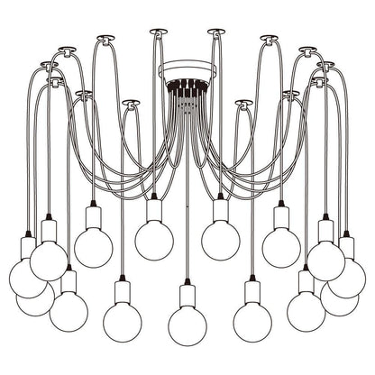 Spider Ceiling Chandelier Position 40