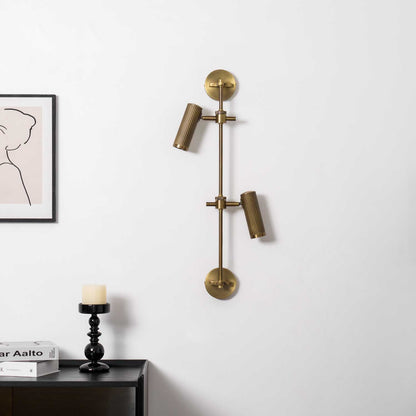 Spot Rail Wall Light with Rotatable Head