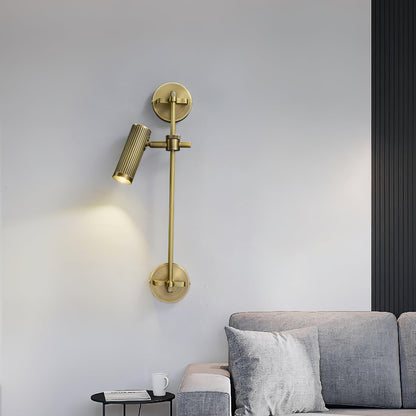 Spot Rail Wall Light with Rotatable Head