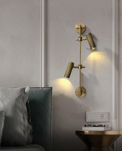 Spot Rail Wall Light with Rotatable Head