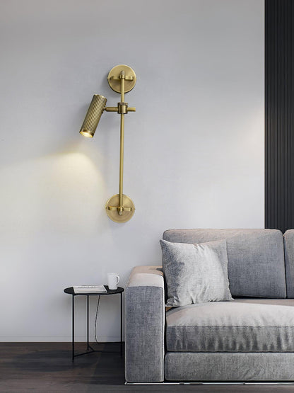 Spot Rail Wall Light with Rotatable Head