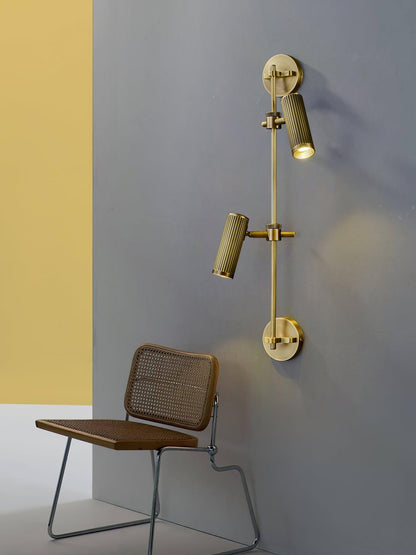 Spot Rail Wall Light with Rotatable Head