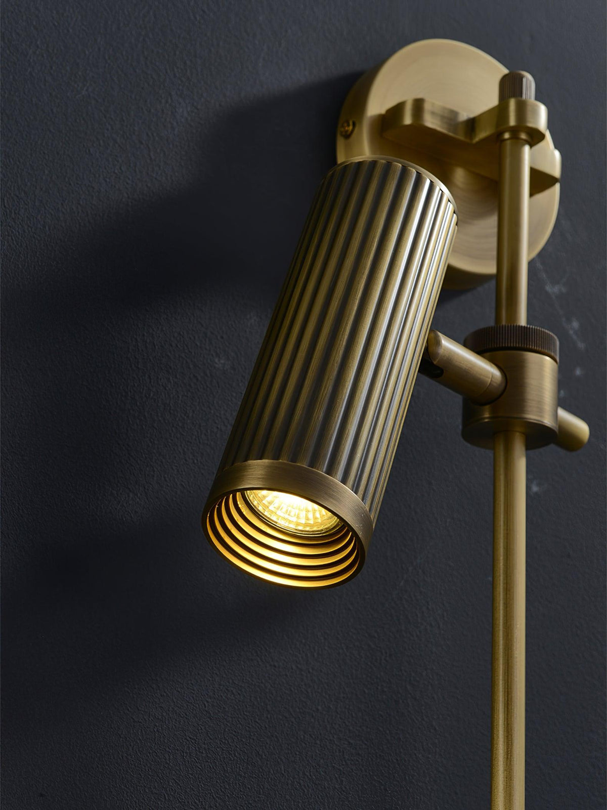 Spot Rail Wall Light with Rotatable Head