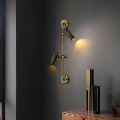 Spot Rail Wall Light with Rotatable Head